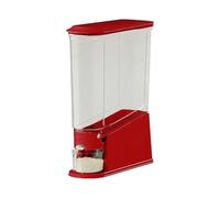 Generico Contenitore Ermetico La Conservazione Del Riso, Contiene 10 Kg - Contenitore Cereali Compatto E Sottile Da 4,7" | Dispenser A Pulsante Con Misurino, Piccola Scatola Per Spazi Vuoti