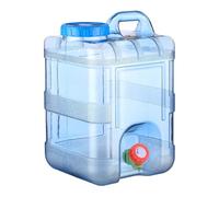 Generico Contenitore for Acqua Potabile da 7,5/10/15 Litri con Rubinetto, Serbatoio Campeggio a Prova di perdite, Grande capacità stoccaggio(15L)