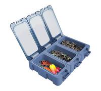 Generico Contenitore Per Attrezzatura Da - 3 Pezzi Scatola Attrezzatura | Organizzatore Fluorescente per Spille Componenti Elettronici Gioielli | Attività All'aperto E Campeggio