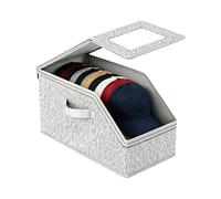 Generico Contenitore Per Cappelli,Multiuso Impilabile - Scatola Organizzatrice Per Cappelli Da Baseball | Per Armadio Casa Camera Da Soggiorno Camera Dei Bambini Sciarpe Giocattoli