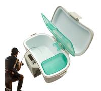 Generico Contenitore per da - Secchiello Termico Portatile da Cintura per Esca - Porta Attrezzatura da | per in Acqua E Salata attività Esterni Barca Kayak Campeggio Acquario E Sport