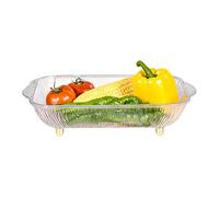 Generico Contenitore per Frutta - Contenitore Rettangolare per Conservazione,Vassoio Per Gli Antipasti | Per Feste Matrimoni Compleanni Vacanze Tavolo Del Soggiorno Bancone Della Cucina