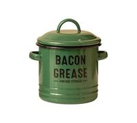 Generico Contenitore Per Grasso Per Pancetta - Barattolo Per La Conservazione 'olio Riutilizzabile, Coperchio Con Filtro Per Risparmio Di Grasso Per Pancetta, Accessorio Per | Raschietto Pratico