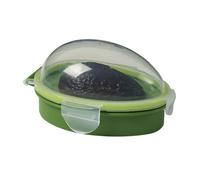 Generico Contenitore Per Metà Avocado - Trasparente Antigoccia Impilabile - Contenitore Avocado Preparazione Pasti,Per Cuochi Domestici Professionisti Occupati Studenti