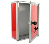 Generico Contenitore per Posta e Suggerimenti Piccolo da Parete in Metallo Lucchetto, per Raccolta Voti e Reclami in Condomini e Uffici