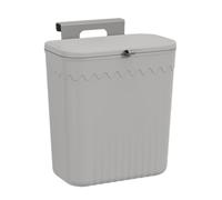 Generico Contenitore Per Rifiuti - Contenitore Per Rifiuti Da Cucina, Pattumiera Da Appendere Con Coperchio, Contenitores Rifiutis Sospeso Senza Foratura Porta 'armadio Da Cucina, Bagno,