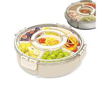 Generico Contenitore per snack | Con scomparti ermetici e rimovibili - contenitore snack riutilizzabile per dolci alla frutta | Adatto per i viaggi nella dispensa della cucina