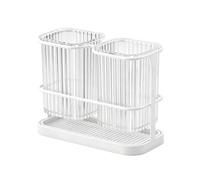 Generico Contenitore Porta Bacchette,Contenitore Forchette E Cucchiai - Cestello Scolaposate da Bacchette E Posateria - per Piccoli Coltelli, Pelapatate, Cannucce, Piano Cucina, Ristorante, Casa