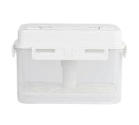 Generico Contenitore Trasparente Per Con Coperchio E Maniglia Per Il Trasporto, Contenitore Ermetico Per Alimenti Fermentati Da 4/5 Litri | Scatola Versatile Per Verdure, Cetrioli E Specialità Fa