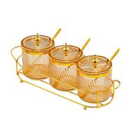 Genérico Contenitori per sale e pepe | Scatola ermetica di sale,bottiglie per condimenti con coperchio e dispenser organizer per dispensa armadio tavolo campeggio cucina ristorante