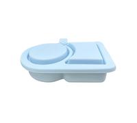Generico Contenitori per Snack Riutilizzabili - Piccoli Contenitori Per Condimenti Con Coperchio - Scatole Per Preparazione Pasti Controllo Porzioni Per Frutta Verdura Degustazione