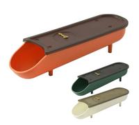 Generico Contenitori Porta Uova da Frigorifero con Coperchio e Timer, Set 3 Pezzi Impilabili in Plastica Resistente con Meccanismo Rotolante Automatico per Conservazione Sicura