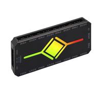 Generico Controller RGB - Adattatore Divisore Magnetico ARGB 5V,Controller LED RGB Case Del Computer | Per Casa Sala Giochi Scrivania Stanza Dei Giochi Party Camera Da Uomini Donne E Giocatori