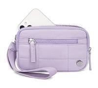 Generico Convely Wristlet Wallets, Convely Essential Wristlet, Convely Essential Wallet, Nylon Wristlet Purses for Women (Purple)