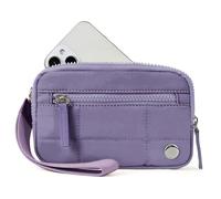 Generico Convely Wristlet Wallets, Convely Essential Wristlet, Convely Essential Wallet, Nylon Wristlet Purses for Women (Deep Purple)