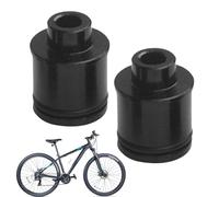 Generico Conversion Wheel Hub Adapter - Bike Valve Quick-Release System, Light Weight Alloy Hub Upgrade | Mountain Bike Thru- Front And Rear 12mm To 15mm Adapter Cycling Gear Accessory