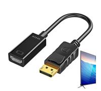 Generico Converter - 4K Display Port Maschio A Adattatore Femmina, Desktop Portatile Per Visualizzare L'adattatore | Convertitore Proiettore Durevole Con Uscita Video 4K Per Lo