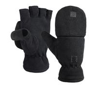Generico Convertible Winter Gloves, Fingerless Thermal Mittens for Men & Women, Windproof Hand Warmers for Cold Weather, Running, Mountaineering, Skiing, Hiking & Outdoor Use,