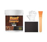Generico Convertitore di Ruggine Primer Metallico, 300g Resistente alle Alte Temperature, Vernice Di Conversione Ruggine Per Auto, per Camper Rimorchi Cancelli Ringhiere Barche Telai Veicoli