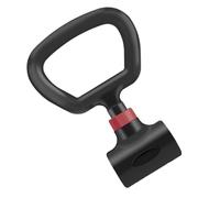 Generico Convertitore per Kettlebell, Adattatore da Manubrio A Kettlebell, Adattatore per Impugnatura Portatile, in Pp con Pesi Aggiuntivi, Accessorio per Il Fitness Domestico (Black 005 Handle)