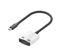 Generico Convertitore Video Gioco - Connessione Stabile Plug and Play | Type-C a interfaccia multimediale ad alta definizione,per Soggiorno Camera Da Dormitorio Casa Appartamento Giovani Amici Adulti