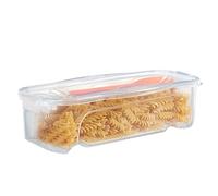 Generico Cooker di pasta a microonde - produttore di pasta a microonde trasparente | Cooker di istantanea resistente al calore con filtro | Barca di per noodle, cereali, frutta, bacche, lattuga, in