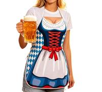Generico Cooking Aprons for Women Waterproof Character Cosplay Work Clothes