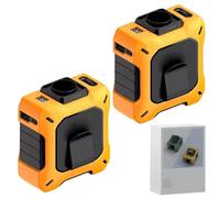 Generico CoolBelts Pro - Wearable Waist Fan & Power Bank with Desktop Stand, 3-in-1 Hands-Free Cooling Fan, USB Large Capacity Roller, for Outdoor, Camping, Traveling (Yellow,2 Pcs)