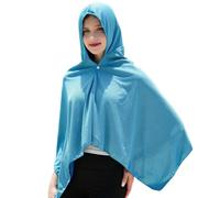 Generico Cooling Hooded Towel Quick Dry Sun Protection Cooling Cape 1 Piece