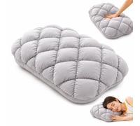 Generico Cooling Marshmallow Pillows for Adults, Cooling Marshmallow Puff Pillow, Cold Marshmallow Pillow ，Grey：Low