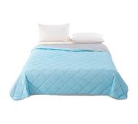 Generico Cooling Summer Blanket - Double Sided Breathable Throw for Night Sleep | Lightweight Fabric with Moisture Wicking Touch, Temperature Regulating Bedding for Hot Weather Sweating Bedroom Use