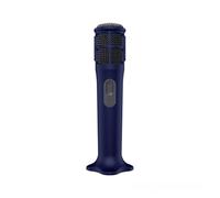 Generico Coperchio di protezione per JBL PartyBox Wireless Mic Custodia in silicone antiurto e anti-graffio Copertura completa Soft Shell per PartyBox Microfoni (Navy blue)