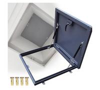 Generico Coperchio di Ricambio per Porta di Cantina Quadrata Personalizzata - Maniglia di bloccaggio, Portello di Emergenza, Pannello Antipioggia per soffitta, Dimensioni 20-34 Pollici (550 mm x 900