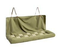 Generico Coperchio di sedile per cani - sul sedile posteriore pieghevole per comfort di viaggio | Design non slip resistente a con cinghie regolabili per il rimorchio per camion