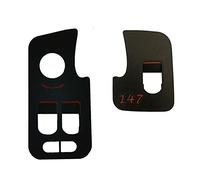 Generico Coperchio Pulsantiera compatibile con Alfa 147 4 fin SX DX alzavetri alzacristalli pulsanti cover
