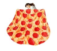 Generico Coperta, coperta per letto | Coperta da pizza realistica | Coperta per cibo leggera e realistica, divertente coperta per pizza per camera da letto, campeggio