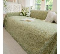 Generico Coperta Copridivano In Ciniglia Resistente, Copridivano Antigraffio Lavabile, Protezione Per Mobili Resistente E Adatta Agli Animali Domestici Per Divano Componibile