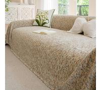 Generico Coperta Copridivano In Ciniglia Resistente, Copridivano Antigraffio Lavabile, Protezione Per Mobili Resistente E Adatta Agli Animali Domestici Per Divano Componibile