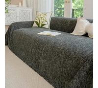 Generico Coperta Copridivano In Ciniglia Resistente, Copridivano Antigraffio Lavabile, Protezione Per Mobili Resistente E Adatta Agli Animali Domestici Per Divano Componibile