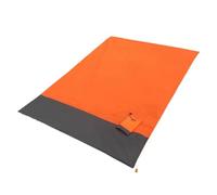 Generico Coperta da Spiaggia antisabbia 200 X 140 cm 210 Tappetino Impermeabile Picnic Leggera for Viaggi Escursionismo Sport(Orange,140 * 200cm)
