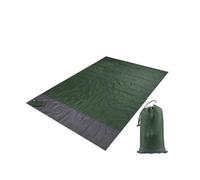 Generico Coperta da Spiaggia Impermeabile Tappetino Picnic Portatile Esterno Materasso Campeggio for Dormire(Dark Green 200x210cm)