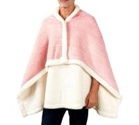 Generico Coperta indossabile | Scialle poncho con bottoni | Coperta calda per le donne | Avvolgimento accogliente per ufficio, soggiorno, viaggi, campeggio, voli, serate di concerti