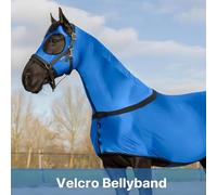 Generico Coperta Per - Tuta Per Con Cerniera | Tuta Elasticizzata Per Equini - Per L'Uscita Al Pascolo, La Gita, La Scuderia, L'Allenamento, La Gara Di Corsa, La Competizione, Il Campo All'Aperto