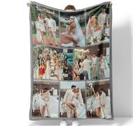 Generico Coperta Personalizzata con Foto e Testo - Plaid Personalizzato per Donna, Uomo - Coperta Personalizzate per Coppia e Famiglia - Regali Personalizzati per Matrimonio, San Valentino e Natale