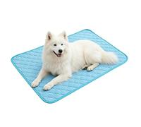 Generico Coperta Rinfrescante Per Cani, Portatile Pieghevole Traspirante Lavabile - Coperta Per Dormire Per Gatti, Soluzione Per Alleviare Il Surriscaldamento Per Cuccioli In Viaggio Quando Fa Caldo