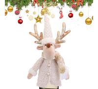 Generico Copertine per Bottiglie di Vino Design Bambola Natalizia | Copertura per Bottiglie di Birra - Borsa Carina Riutilizzabile, Decorazione Tavolo Natale per Cene Feste Holiday