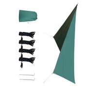 Generico Copertura da Sole Oxford Spessa Riparo Antivento e Antipiega Verde Telo Multifunzione per Campeggio Picnic e Giardino Facile da Montare e Trasportare