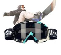 Generico Copertura Di Occhiali Da Snowboard - Occhiali Da Neve Assorbono | Goggles Di Snowboard Per Giovani | Ocgle Da Sci, Bambini Che Sciano Goggles For Boys Girls Junior, Adolescenti, Uomini E Don