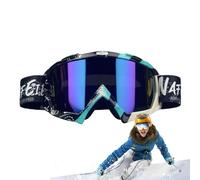 Generico Copertura Di Occhiali Da Snowboard - Occhiali Da Neve Assorbono | Goggles Di Snowboard Per Giovani | Ocgle Da Sci, Bambini Che Sciano Goggles For Boys Girls Junior, Adolescenti, Uomini E Don