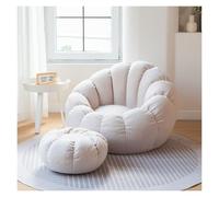 Generico Copertura Divano Mobile Set Morbida Confortabile Premium Stampi DIY For Decorazione Casa Accessorio Copertura Sdraio Facile(White)